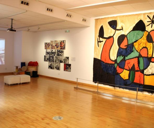 Tapís Joan Miró i Josep Royo del Museu d'Art Modern de la Diputació de Tarragona